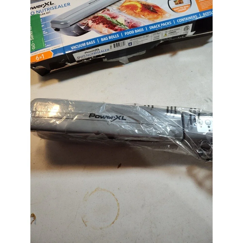 Power XL Duo Nutrisealer - Vacuum Sealer Set - 6 in 1  (885) New
